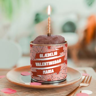 Dåsekage med tekst