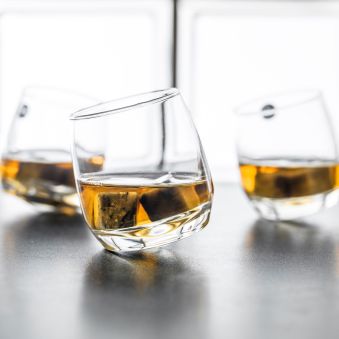Rocking Whisky - 6 stk. vippende whiskyglas