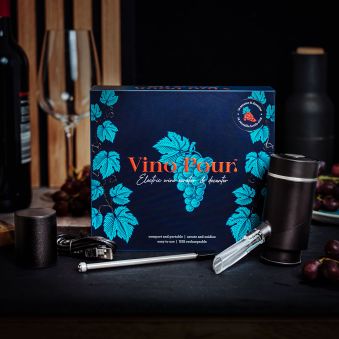 Vino Pour elektrisk vinelufter og dekanter