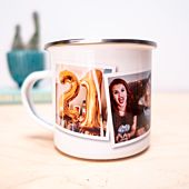Personaliseret metalkrus med foto