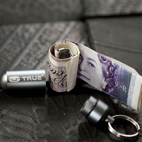 Cash Stash - pengeobevarende nøglering