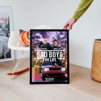 Personaliseret Bad Boys Plakat