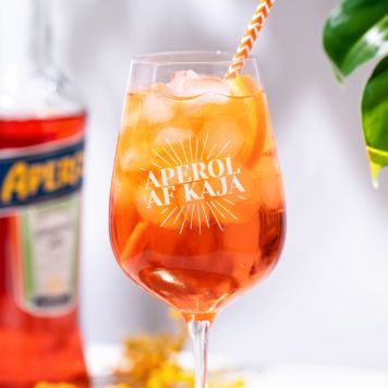 Personaliserbar Aperol Spritz-glas med navn