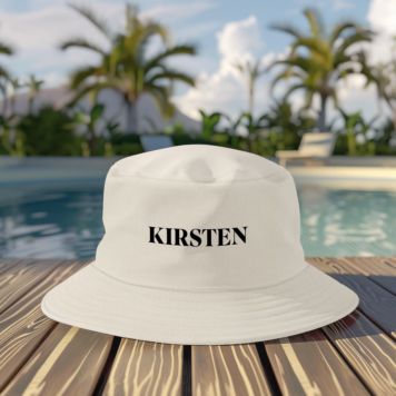 Personlig Bucket Hat med dit navn