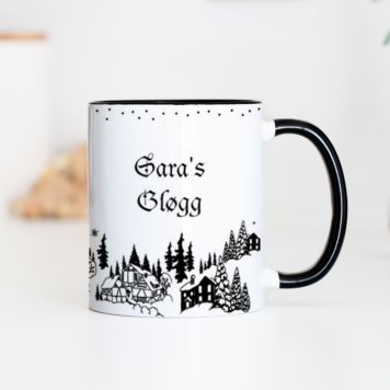 Personaliseret Gløggkrus med navn