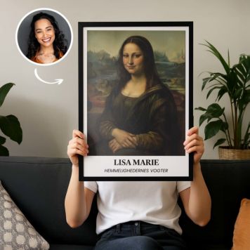 Personliggørbar maleriplakat