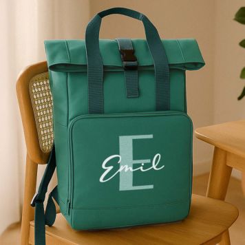 Personlig rygsæk med monogram