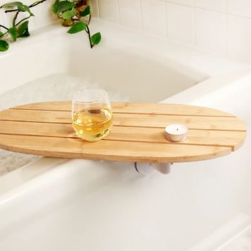 Roterende bord til badekarret