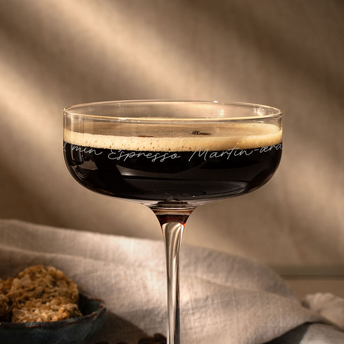 Personligt Espresso Martini-glas