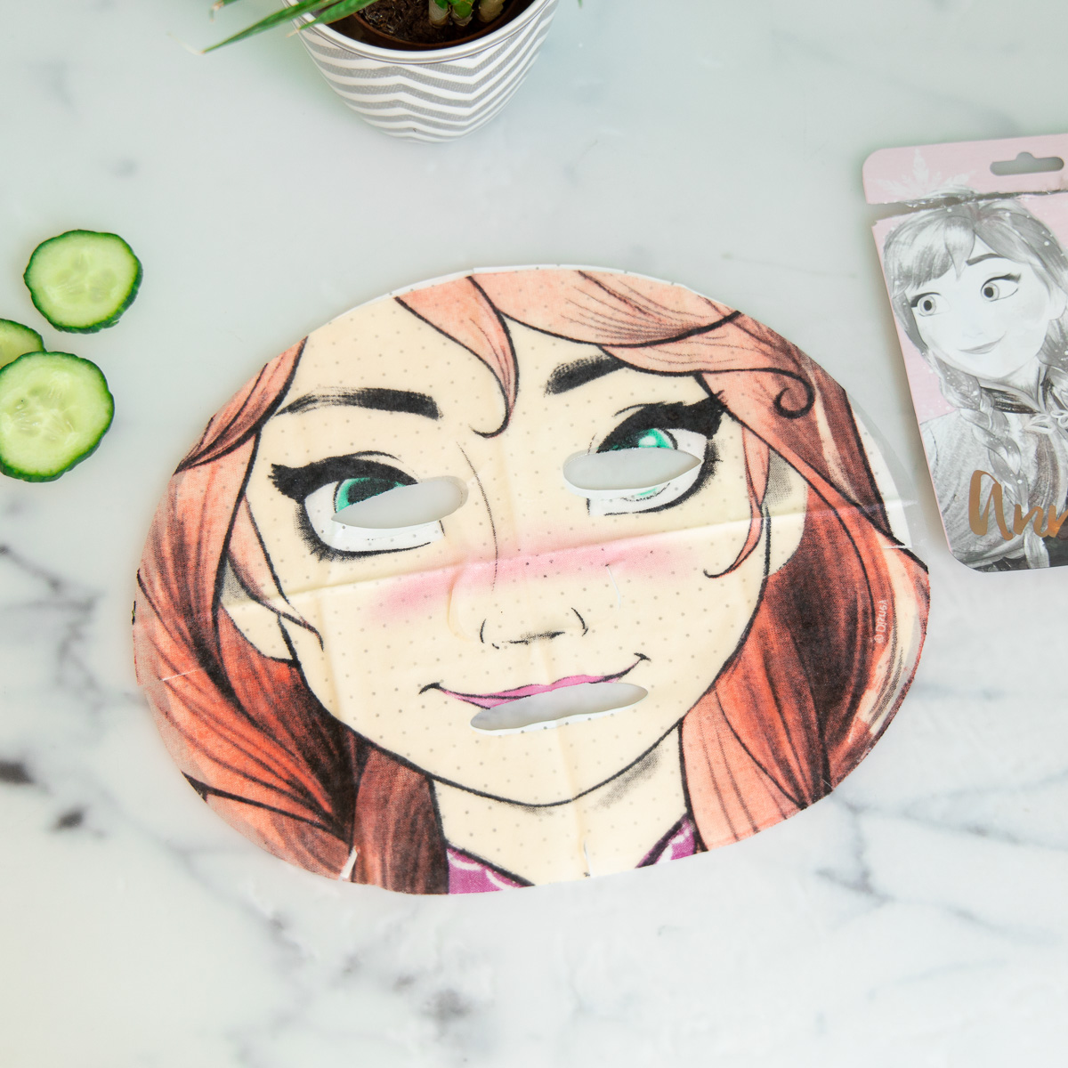 Frozen ansigtsmasker - sæt med 3