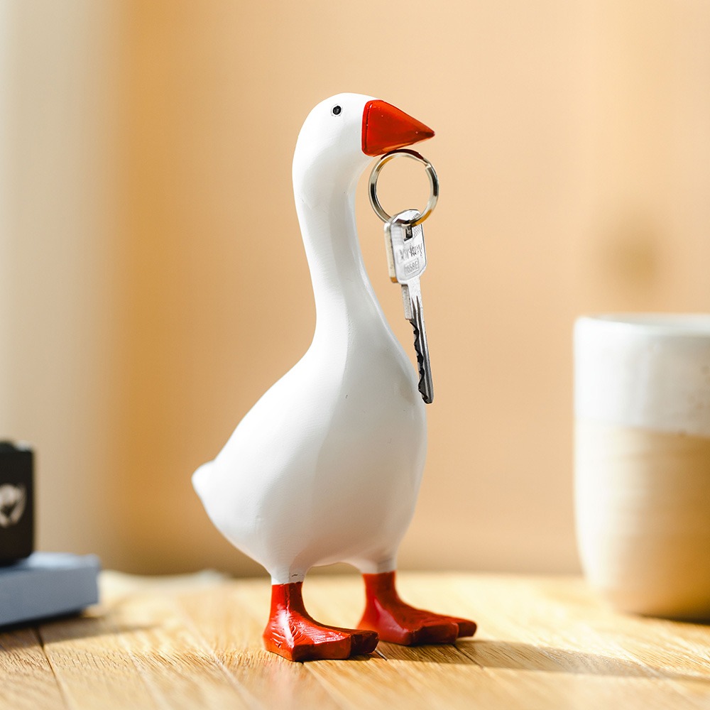 Magnetisk gåse-nøgleholder
