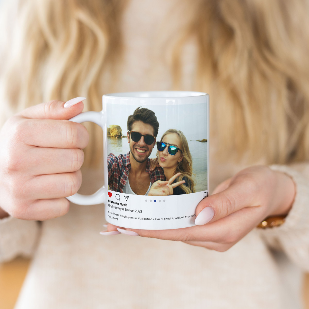 Personaliseret Instagram krus