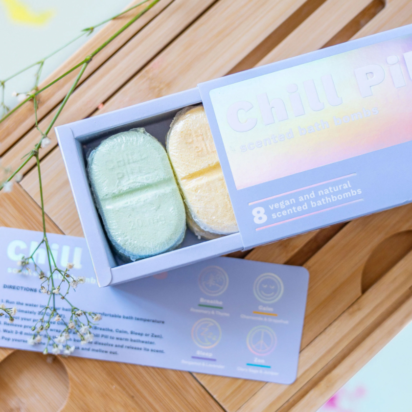 Bath Bombs Chill Pills