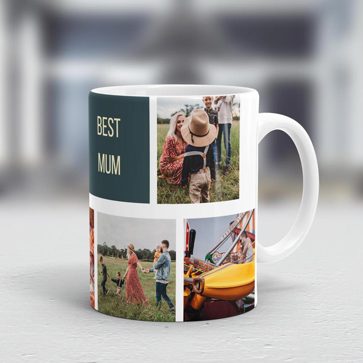 Personalisierbare Foto Tasse Gave til mor Personaliseret krus med foto