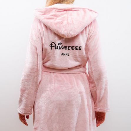 Personaliseret badekåbe Prinsessen