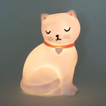 Sød kat natlys