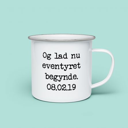Personaliseret Metalkrus med tekst