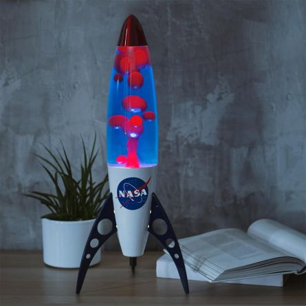Retro NASA-galakselavalampe