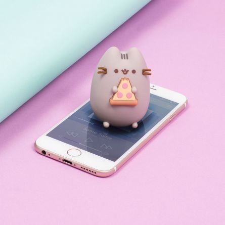 Pusheen mini bluetooth højtaler med pizza