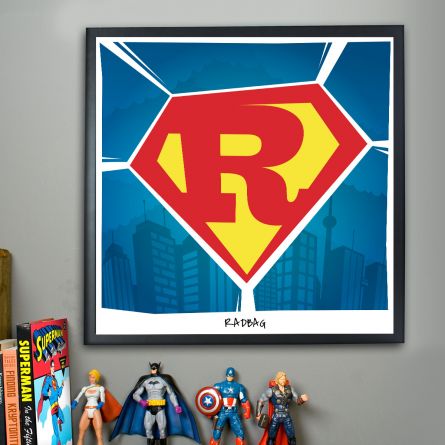 Superman - Personlig Plakat