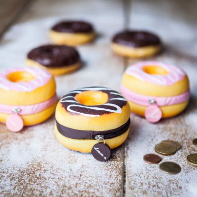 Homewear & accessoires - Duftende pengepung i Donutdesign