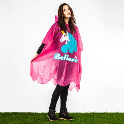 Outdoor & sport - Enhjørning regn poncho