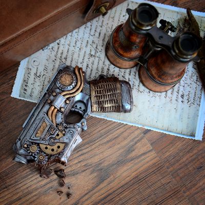 Valentinsdags gaver - Steampunk Pistol i chokolade