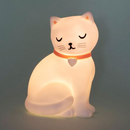Sød kat natlys