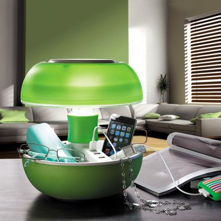JOYO bordlampe med USB-porte