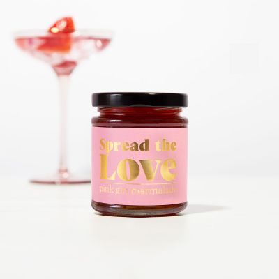 Sødt - Lyserød gin marmelade