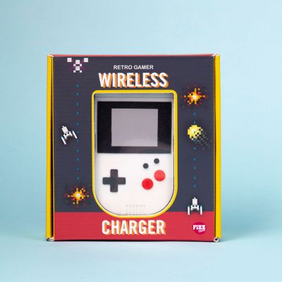 Gadgets til telefonen - Trådløs Oplader Retro Gamer